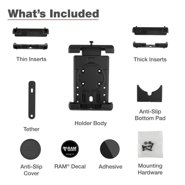 RAM Quick-Grip Pro XL Supporto per telefono Ram Mounts RAM-HOL-PD7U - immagine 7