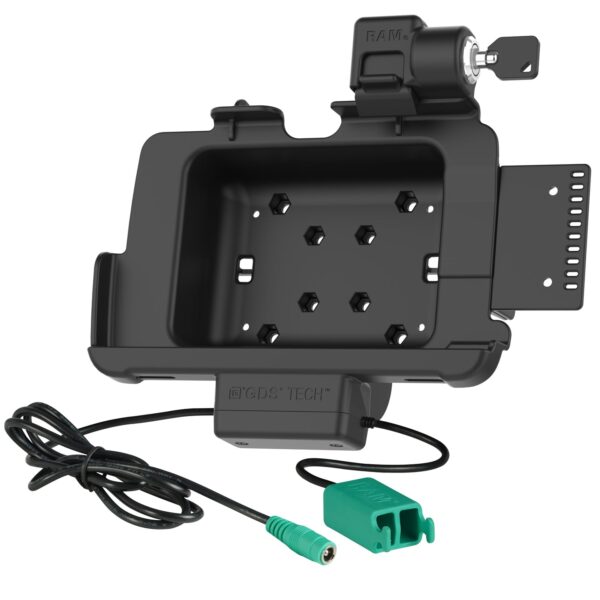 Blocco RAM Tough-Dock Power più Dual USB per Tablet Zebra ET4x 8" Ram Mounts RAM-HOL-ZE20PD2KLU - immagine 2