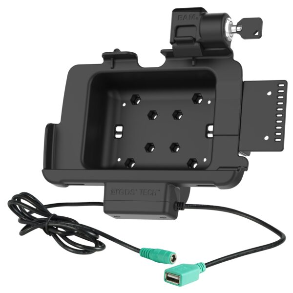 Blocco RAM Tough-Dock Power più Data per Tablet Zebra ET4x 8" Ram Mounts RAM-HOL-ZE20PDKLU - immagine 2