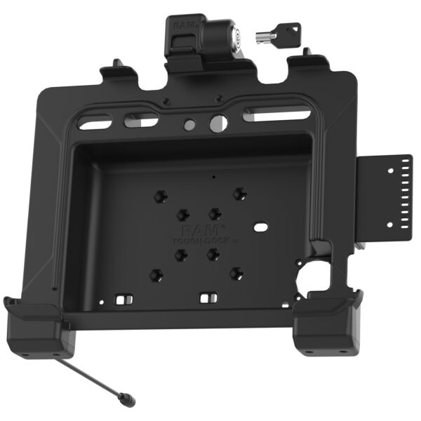 RAM Dock di Bloccaggio Alimentato per Zebra ET8x 2-in-1 Tablet Ram Mounts RAM-HOL-ZE22PLU - immagine 2