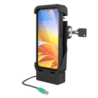 RAM Dock per veicoli con chiusura elettrica per Zebra EM45 Ram Mounts RAM-HOL-ZE38-A-PLU