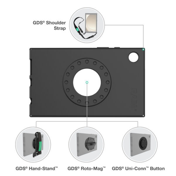 Skin RAM per Samsung Tab A9 Ram Mounts RAM-SKIN-SAM97 - immagine 4