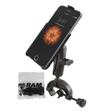 SUPPORTO A MORSETTA YOKE MOUNTING RAM-MOUNT RAM-B-121-AP19U PER APPLE IPHONE 6 e 6s plus
