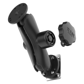 Supporto per cruscotto con bloccaggio RAM con piastra di supporto - Supporti per braccio medio tipo C RAM-101L-225B2U