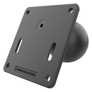 RAM 75x75mm Piastra VESA con sfera e montante rinforzato in acciaio Supporti per braccio RAM-D-2461U-IN1
