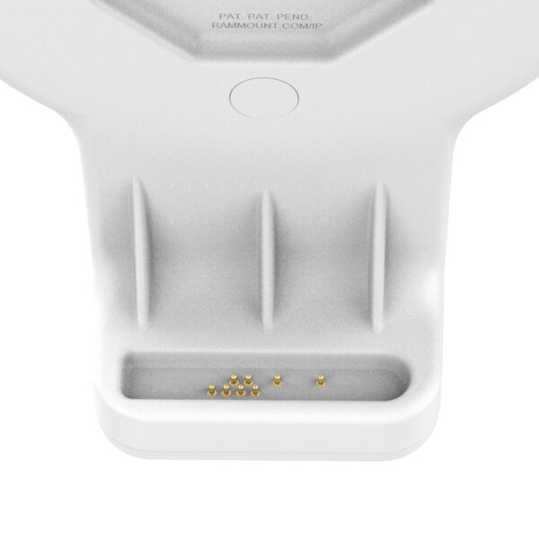 Dock da parete GDS Uni-Conn con ricevitore magnetico e PoE - Ram Mounts grigi RAM-GDS-DOCK-W3-POE-GRY - immagine 3