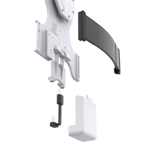 GDS Tab-Conn per tablet senza custodia (pogo pad posteriori) - Grigio Ram Mounts RAM-GDS-TABC-B1B-GRY - immagine 4