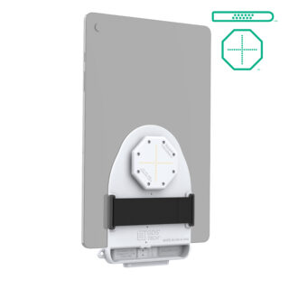 GDS Tab-Conn per tablet senza custodia (forma a D e cuscinetti posteriori) - Ram Mounts grigi RAM-GDS-TABC-B1DB-GRY