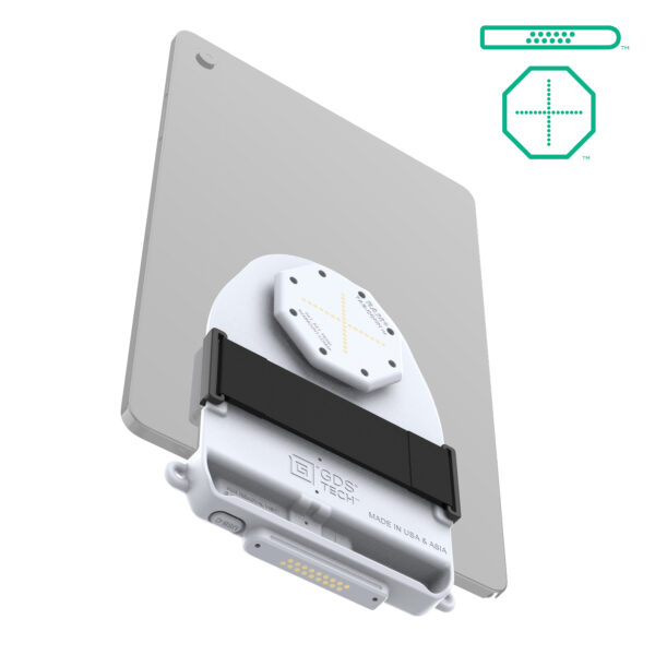 GDS Tab-Conn per tablet senza custodia (forma a D e cuscinetti posteriori) - Ram Mounts grigi RAM-GDS-TABC-B1DB-GRY - immagine 2
