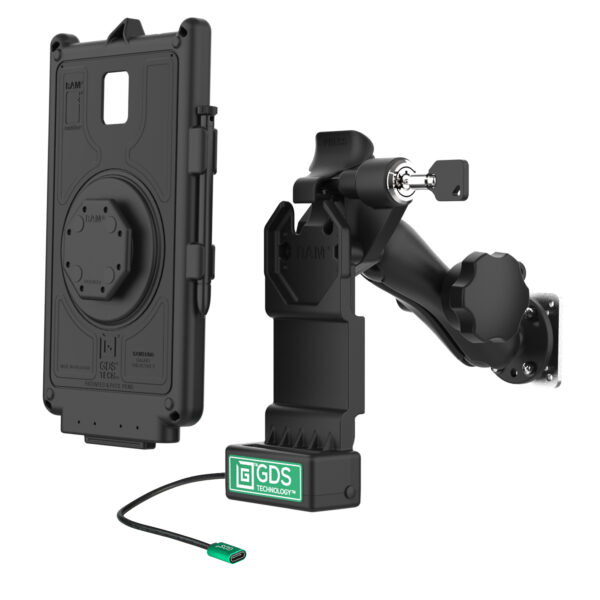 GDS Uni-Conn Locking Vehicle Bundle per Samsung Tab Active5 Ram Mounts RAM-GDS-U1-SAM90-KIT2 - immagine 2