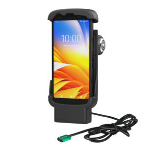 Dock USB-C con bloccaggio RAM per Zebra TC22 e TC27 senza Ram Mounts RAM-HOL-ZE24L-C-1U