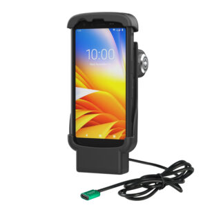 Dock alimentato con bloccaggio RAM per Zebra TC22 e TC27 con Ram Mounts RAM-HOL-ZE24L-CU