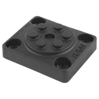 RAM Pin-Lock 4 fori AMPS Adattatore piastra Ram Mounts RAP-347PLU
