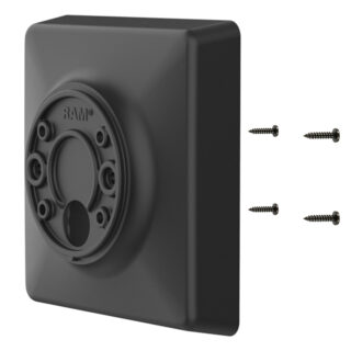 RAM 100mm e 75mm VESA ad AMPS Schema di fori Piastra adattatore Ram Supporti RAP-DOCK-D10VU