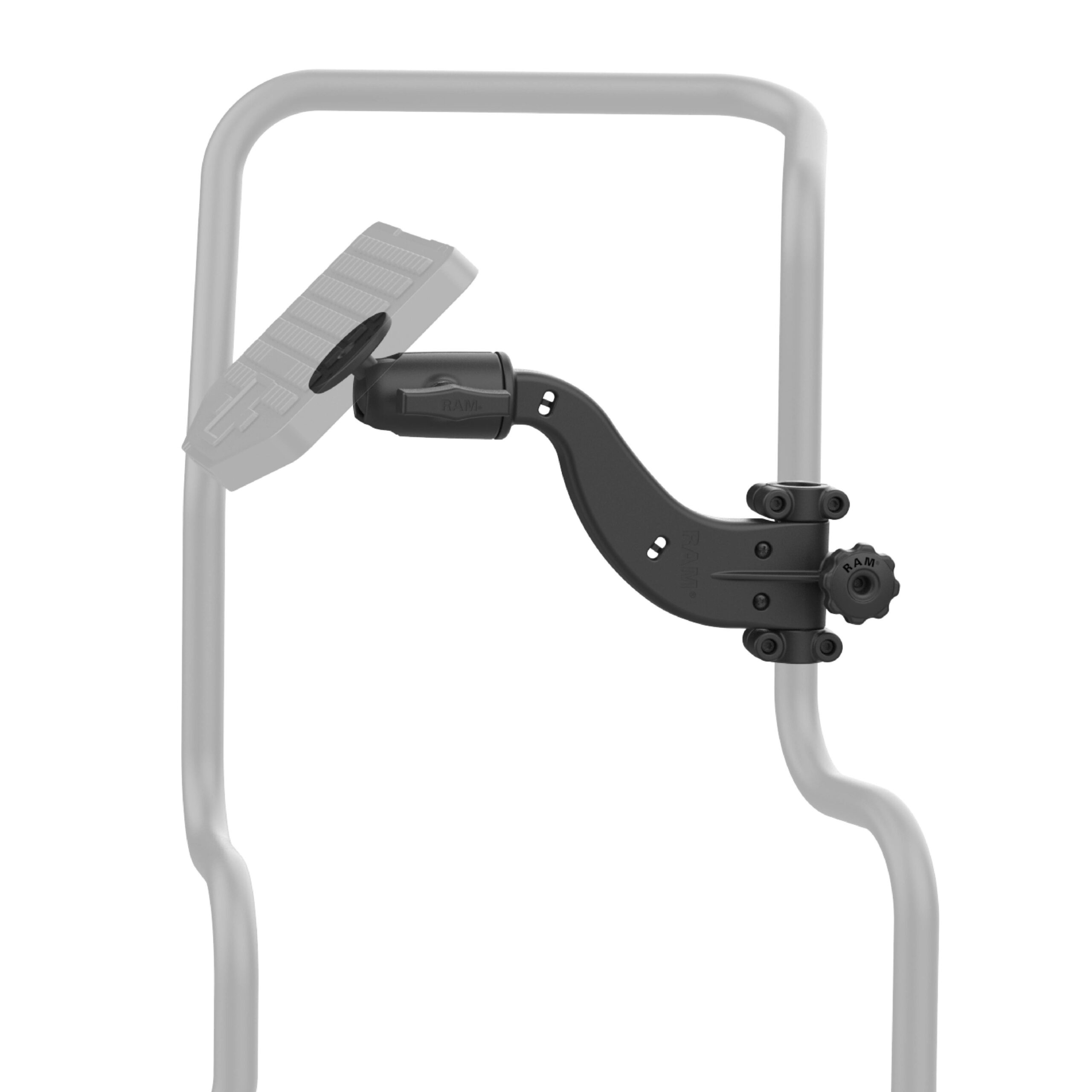 RAM Braccio curvo con cerniera a frizione da 10" con sfera per Tough-Bar - RAP-TB-FHA4-1BU - immagine 2
